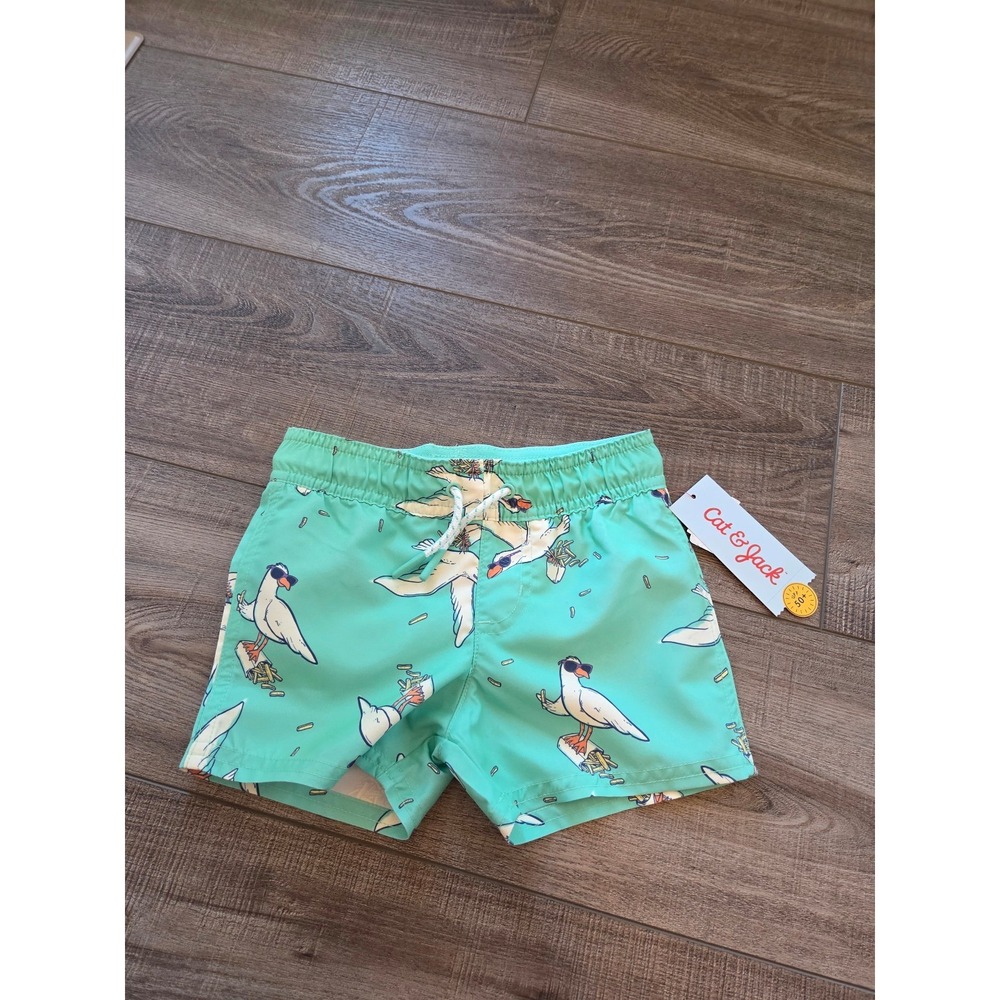 Cat and jack baby boy swim trunks‎ size 18 mos